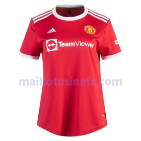 Maillot de Foot Manchester United Domicile 2021-22 - Femme